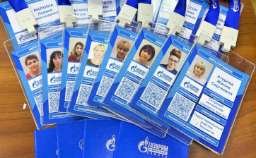 Сотрудники «Газпром межрегионгаз Самара» получили новые бейджи с QR-кодами