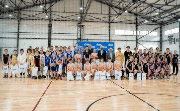 Самарские газовики организовали мастер-класс для юных баскетболистов